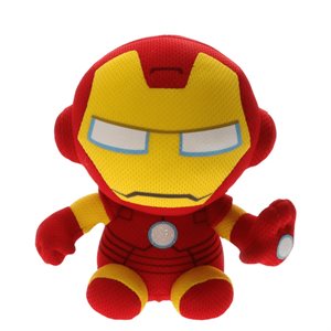 Plush beanie babies 8in Iron Man Marvel