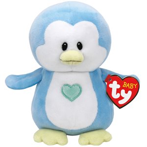 Plush baby 8in blue penguin Twinkles