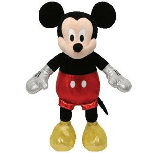 Plush beanie babies 13in Mickey Mouse