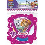 Paw Patrol Girls jointed letter banner