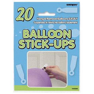 Balloon stick-ups