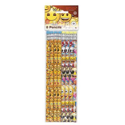 Emoji pencils 8pcs