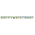 Emoji jointed letter banner 6ft