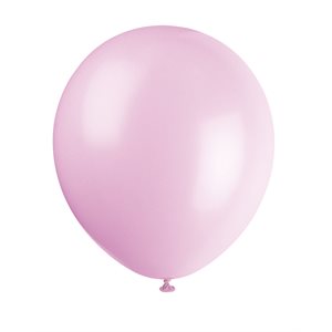 10 ballons en latex 12po pétale rose