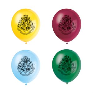 8 ballons en latex 12po Harry Potter