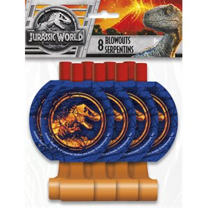 Jurassic World blowouts 8pcs