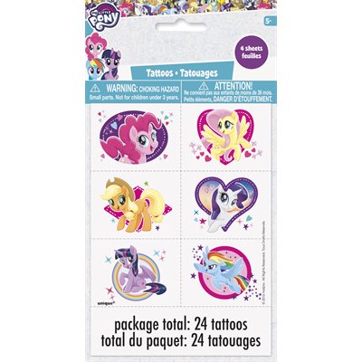 My Little Pony tattoos 4 sheets