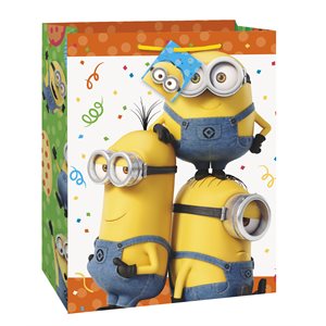 Minions gift bag large