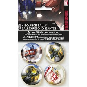 Transformers bounce balls 4pcs