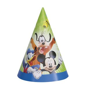 Mickey Mouse party hats 8pcs