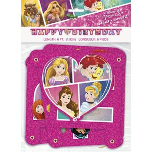 Disney Princesses jointed letter banner