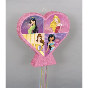 Piñata coeur Princesses Disney