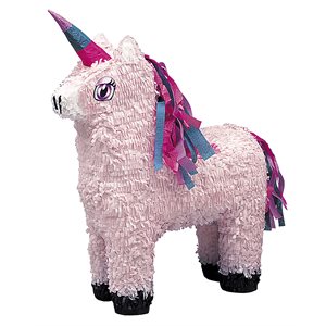 Pink unicorn pinata