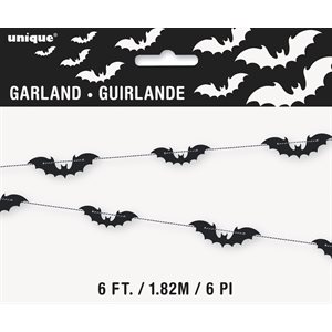 Bat garland 6ft