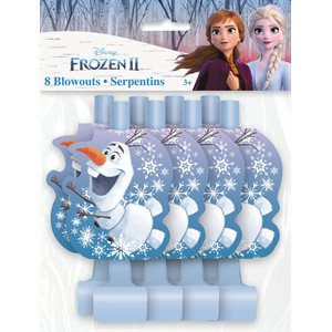 Frozen 2 Olaf blowouts 8pcs