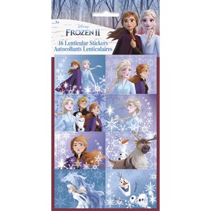 Frozen 2 lenticular stickers 16pcs