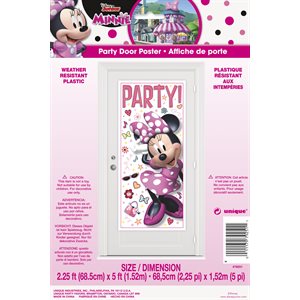 Affiche de porte Minnie Mouse