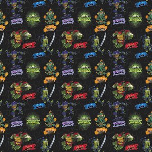 Rise of the TMNT gift wrap 30inx5ft