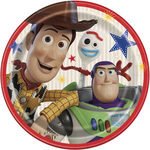 Toy Story 4 plates 9in 8pcs