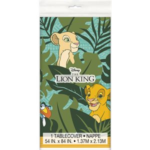 The Lion King plastic table cover 54x84in