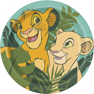 The Lion King plates 9in 8pcs