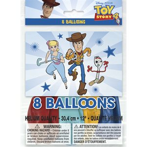 Toy Story 4 latex balloons 12in 8pcs