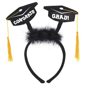 Graduation cap & tassel headbopper