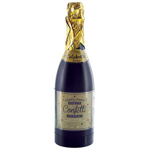 Champagne bottle party popper 12.75in