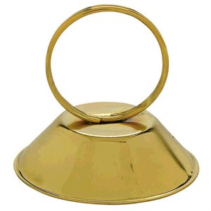 Gold placecard holder 3.25in