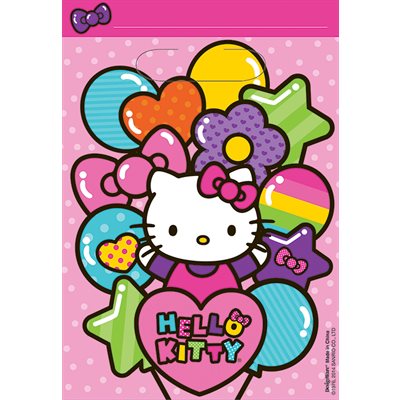 Hello Kitty loot bags 8pcs