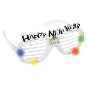 Happy New Year LED glasses