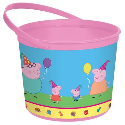 Peppa Pig plastic bucket