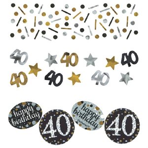 40th Sparkling Celebration confetti 1.2oz