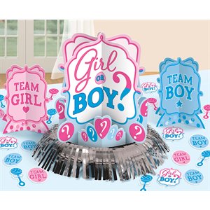 Girl or Boy table decorating kit 23pcs