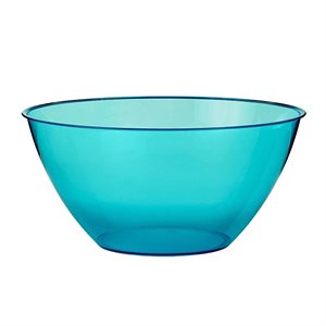 Caribbean blue plastic bowl 1.8L