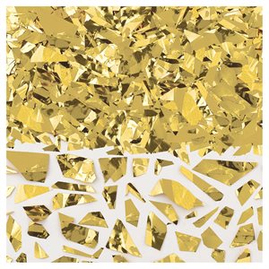 Gold foil shred confetti 1.5oz