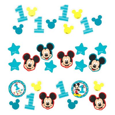 Confettis 1.2oz Mickey 1re anniversaire