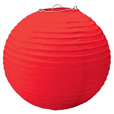 Red paper lantern 15.5in