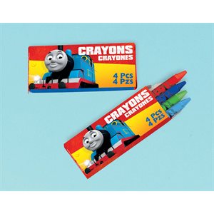 12 boîtes de crayons Thomas le Train