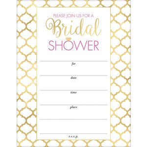 Bridal Shower invitation 20pcs