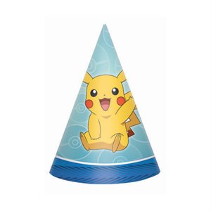 Pokémon party hats 8pcs