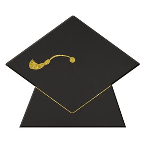 Graduation cap chalkboard stands 8pcs