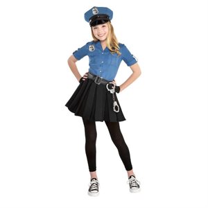 Children cop cutie costume