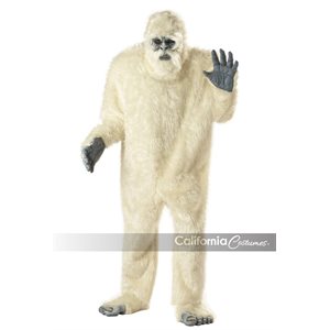 Adult abominable snowman costume STD