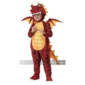 Children fire breathing dragon costume Large
