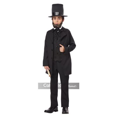 Children Abraham Lincoln costume Large