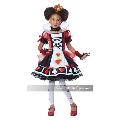 Children deluxe queen of hearts costume Small