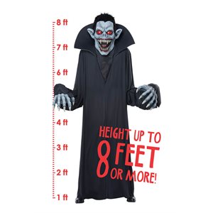 Adult terrifying vampire costume / decoration 8ft