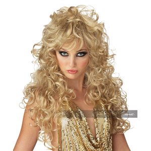 Adult blonde seduction wig