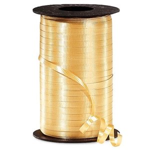 Gold curling ribbon 500yds